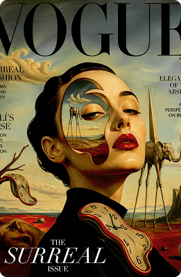 Vogue The Surreal Issue magazine cover
