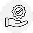 Quality guarantee icon