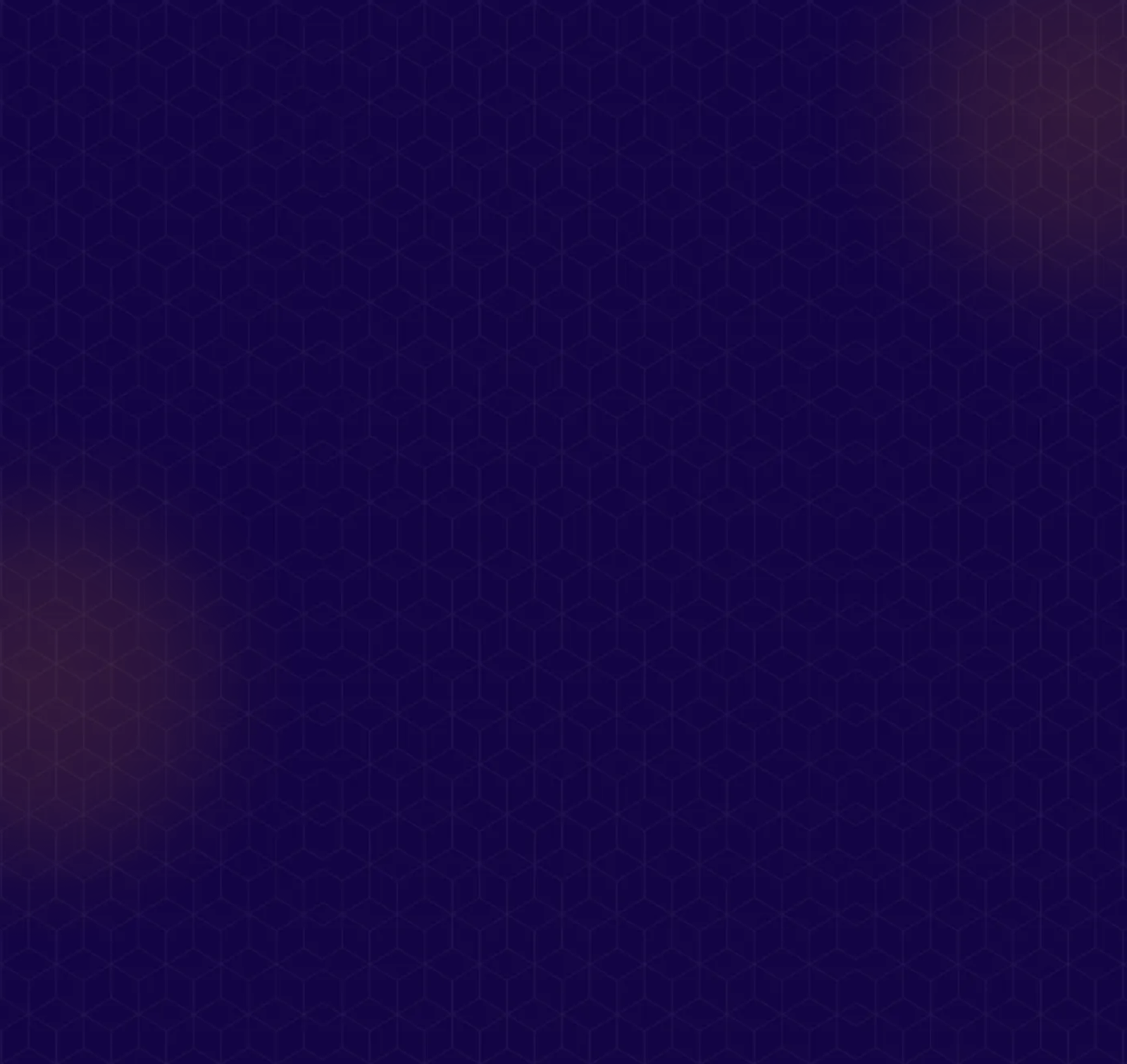 Dark navy hexagon pattern background