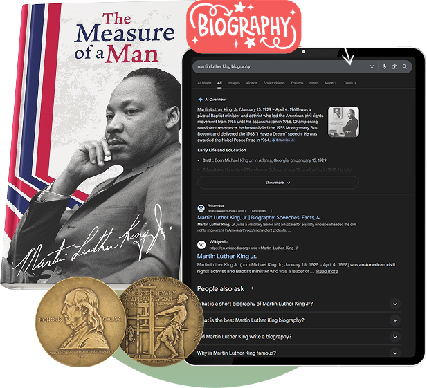 Biography writing featuring The Measure of a Man and a digital biography